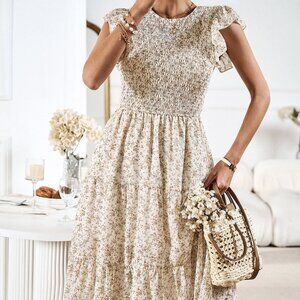 Women's Elegant floral dress